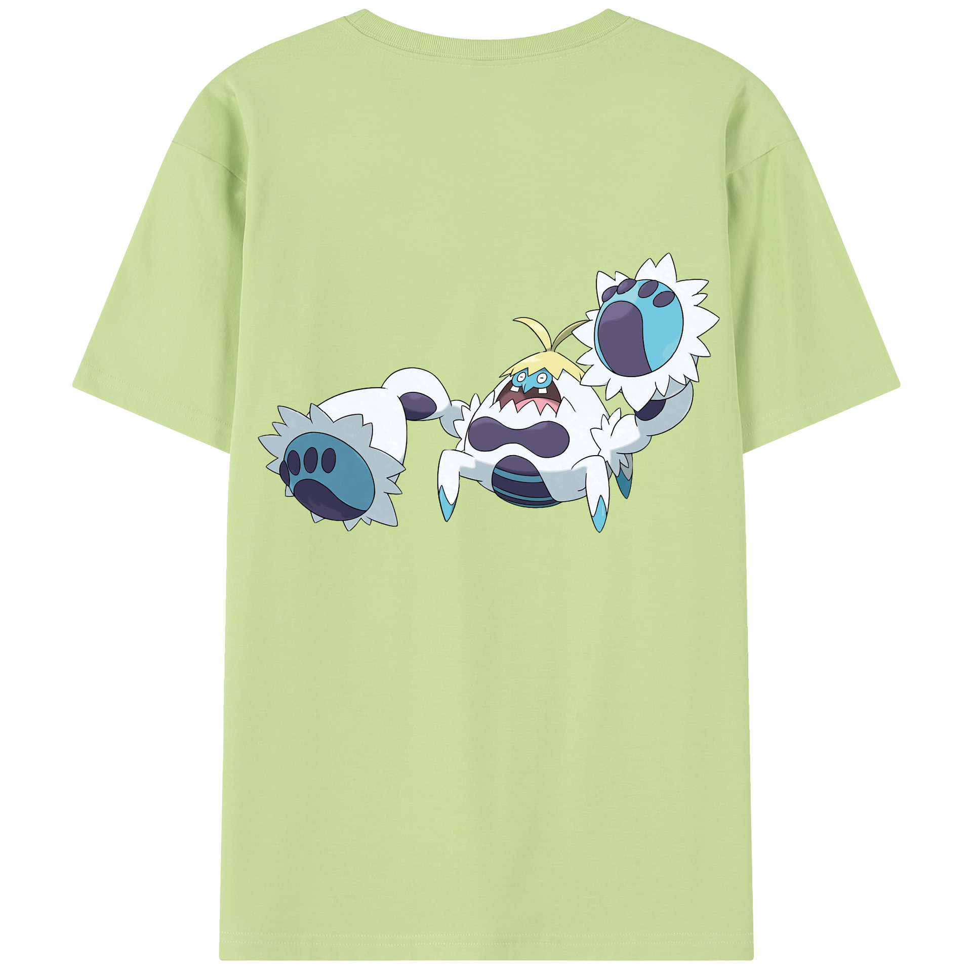 （画像用） ポケットモンスター Pokémon 綿100％半袖Tシャツ（背面プリント）